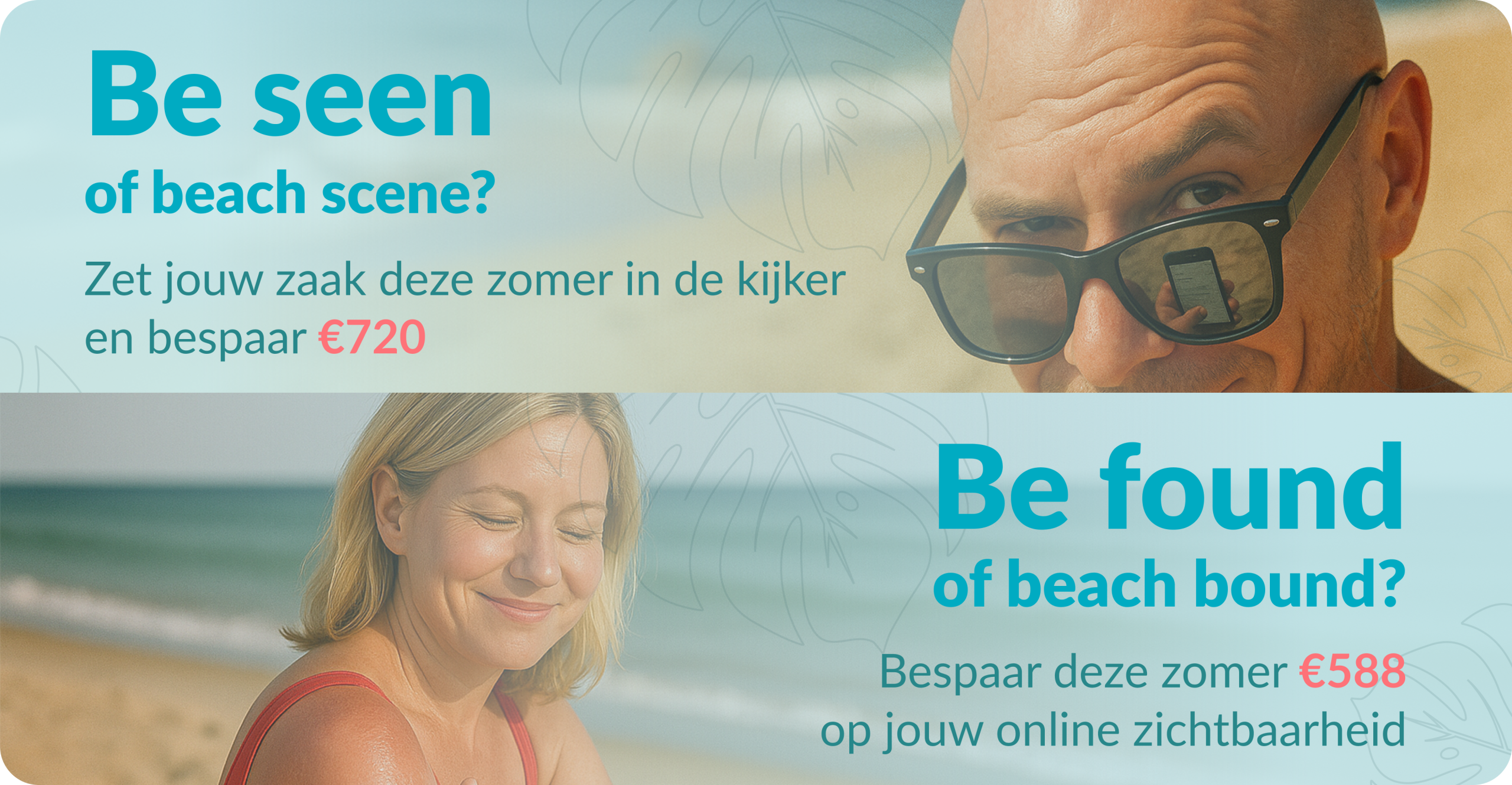2 exclusieve bundels die jouw online marketing boosten. Of je nu wil groeien via je website, of nieuwe klanten wil aantrekken via advertenties: dit is hét moment om voordelig in te stappen!